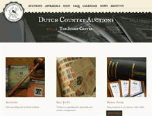 Tablet Screenshot of dutchcountryauctions.com